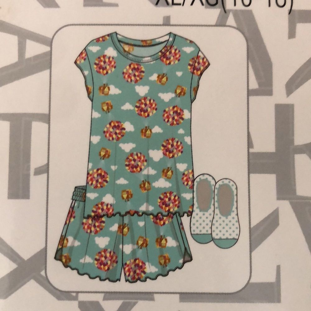 UP 3 PIECE PAJAMA SET - Picture 4 of 5